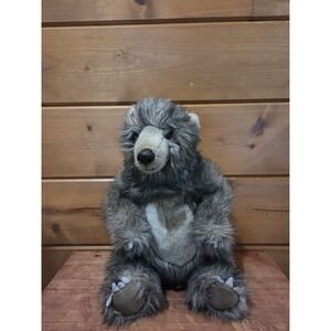 Disney Store Jungle Book Live Action Movie 14" Baloo Bear Plush Bill Murray D51